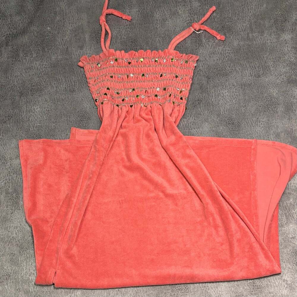 Miss Me Coral Embellished Maxi Dress
